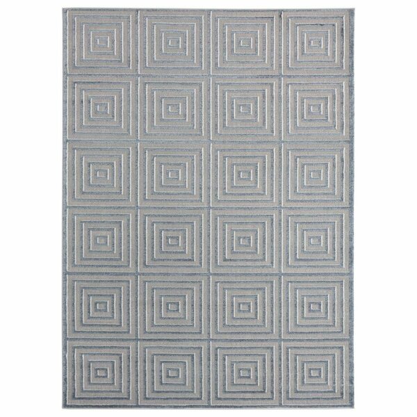 United Weavers Of America Cascades Tehama Blue & Grey Accent Rectangle Rug 1 ft. 11 in. x 3 ft. 2601 10867 24